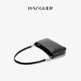 Универсальная дизайнерская сумка подмышку, сумка через плечо, сумка на одно плечо, тренд сезона, крокодиловый принт, французский стиль