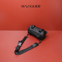 HANGUER&CK ges casual small round bag fashion trend cylinder chest bag sports single shoulder bag pet girl bag