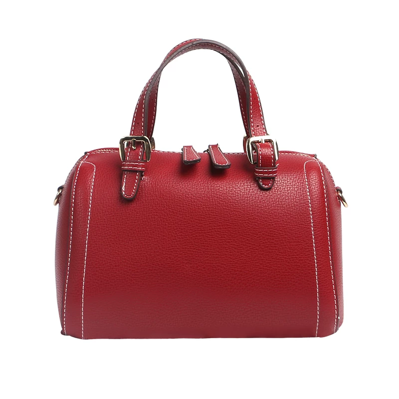 Red pillow for bride, shoulder bag
