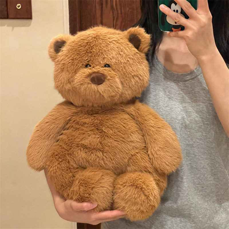 ENMA STUDIO正版可爱榛果熊玩偶儿童毛绒玩具棕色小熊ins节日礼物,淘宝优惠券,粉丝福利购,淘宝优惠卷