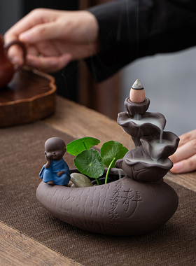 辉道紫砂观赏茶宠摆件桌面