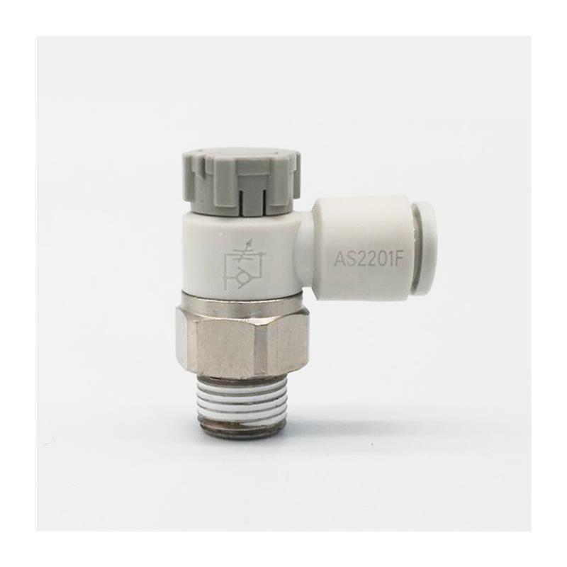 原装SMC气接头AS1201F-M5-04A/06A AS3201F-01/02-06/08SA调速阀 - 图3