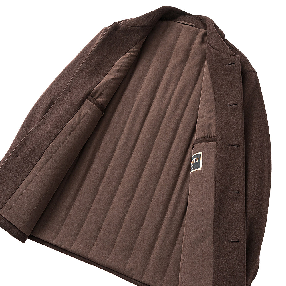 Z*HP同源 秋冬男士加厚羊毛风衣毛呢大衣 老钱风男士加厚羊毛棉衣,淘宝优惠券,粉丝福利购,淘宝优惠卷