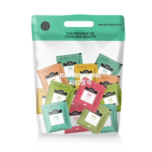 一伯蜜桃乌龙茶/茉莉绿茶 冷泡茶水果茶白桃茶包花茶组合茶叶袋装 - 图3