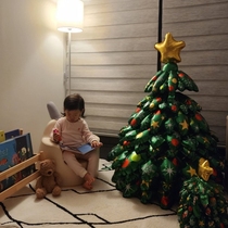 4D Solid Standing Christmas Tree Balloon Christmas Suit Party Decorative items Christmas Eve Placement of props hawking pieces