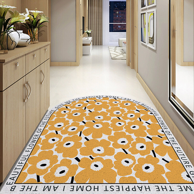 北欧丝圈地垫入户门垫家用大门口进门地毯室内玄关脚垫可裁剪垫子,淘宝优惠券,粉丝福利购,淘宝优惠卷