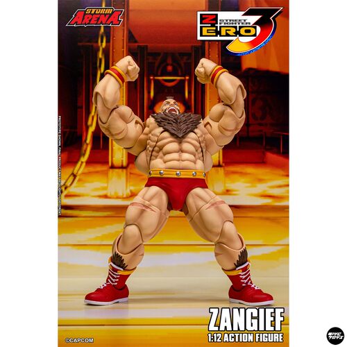 【TYCTOYS】定金预售 STORM ARENA街头霸王ZERO3桑吉尔夫SFSA08 - 图0