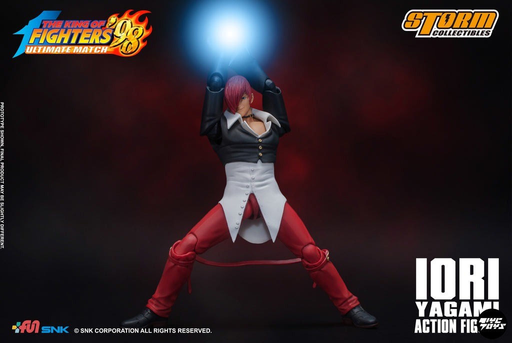 【TYCTOYS】现货 STORM TOYS拳皇98八神庵KOF IORI 1/12可动人偶 - 图0