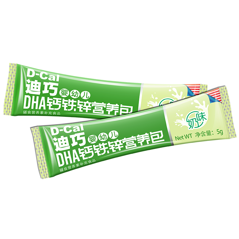 迪巧dha营养包婴幼儿钙铁锌成长钙 花果山保健食品钙铁锌/钙镁