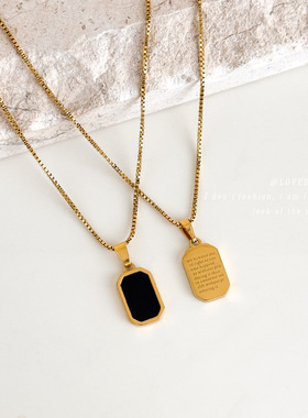 钛钢女锁骨毛衣链2025新款潮