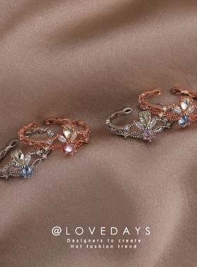 持久保色珍珠轻奢锆石ins