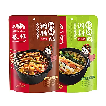 微辣+泡椒口味乐山钵钵鸡调料冷串串火锅料[3元优惠券]-寻折猪