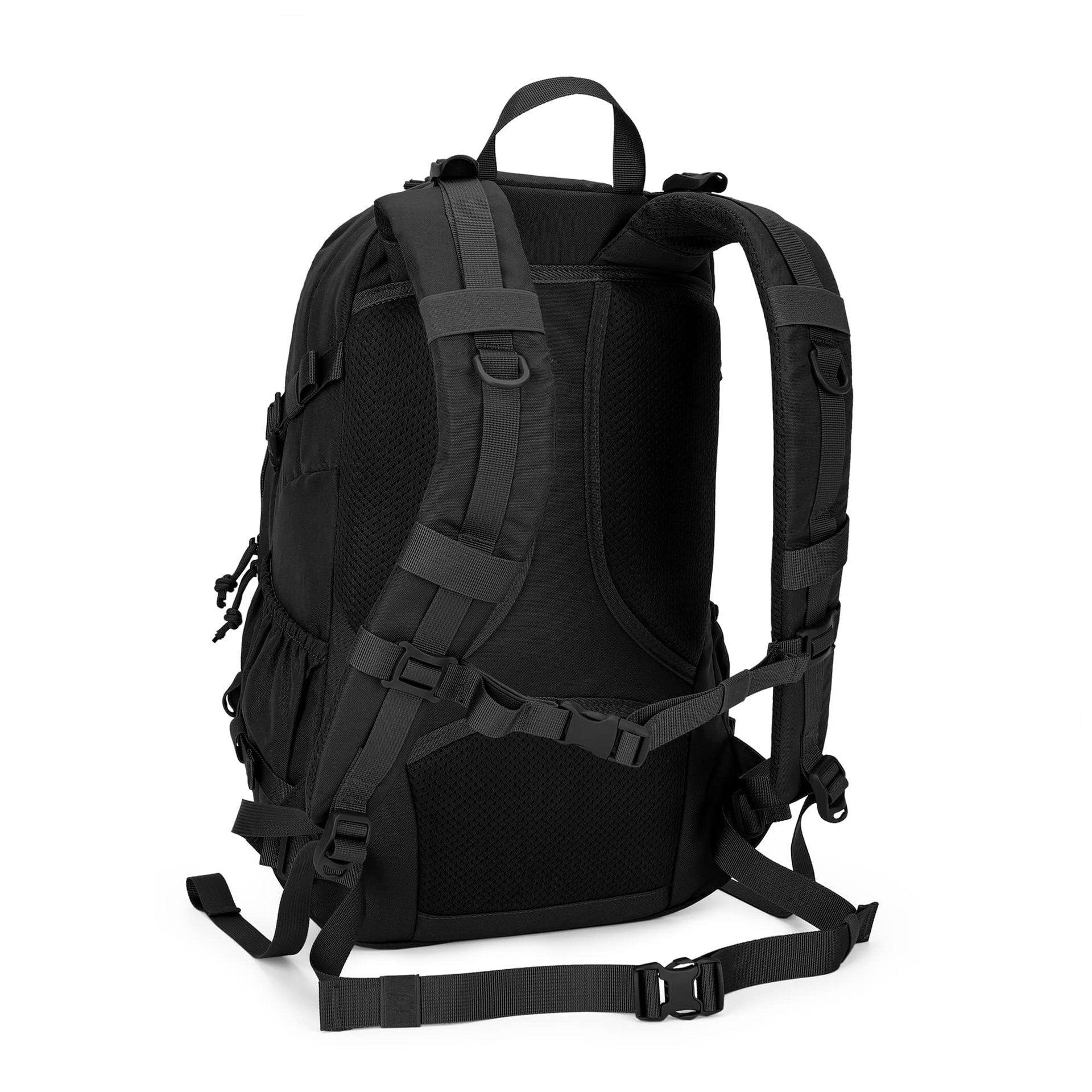 亚马逊现货户外战术背包防水笔记本电脑双肩包男士黑小型战术背包,淘宝优惠券,粉丝福利购,淘宝优惠卷