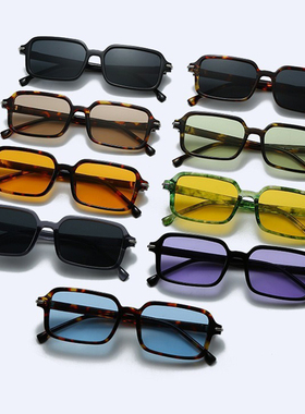 小框太阳眼镜女欧美ins复古墨镜