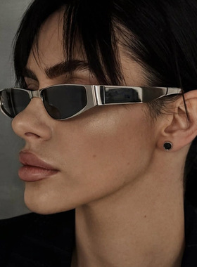 嘻哈金属太阳眼镜女嘻哈墨镜