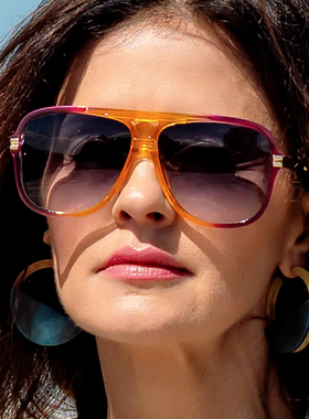 双梁太阳镜防紫外线欧美男女