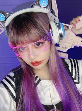 Punk glasses LED Disco bar light sunglasses party fashion