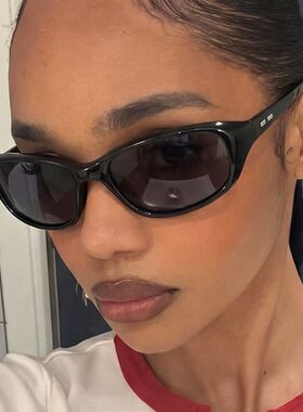 美式复古太阳眼镜女Y2K辣妹墨镜