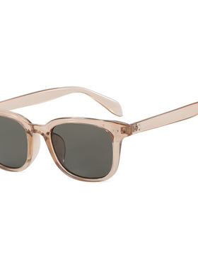 方形太阳眼镜女防紫外线墨镜