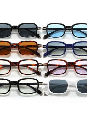 方形太阳眼镜女欧美复古墨镜