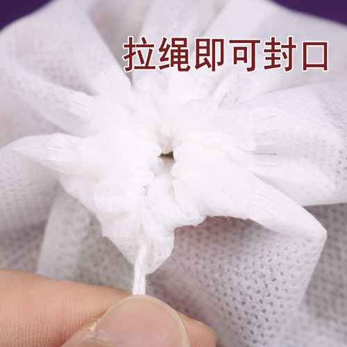 茶包袋茶叶包一次性过滤小泡袋100只煲汤煎药中药袋纱布袋泡茶袋 - 图3
