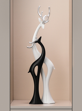 黑白百搭创意摆件乔迁结婚礼品