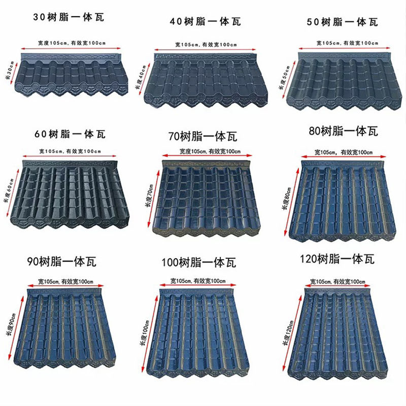新型树脂瓦片屋顶 仿古ASA树脂一体屋檐瓦农村墙头瓦厂家定制直销,淘宝优惠券,粉丝福利购,淘宝优惠卷