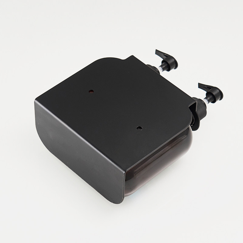 厨房手动皂液器按压瓶卫生间壁挂洗手液家用浴室给皂器不锈钢挂墙,淘宝优惠券,粉丝福利购,淘宝优惠卷