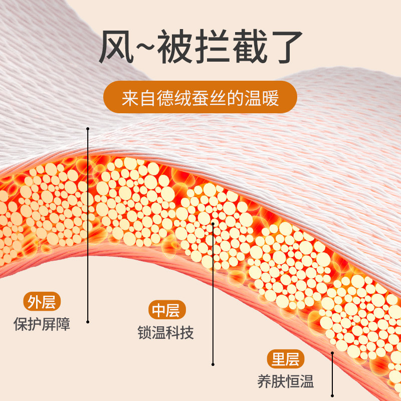 保暖内衣加绒蚕丝德绒低领打底衫 缇姿奴保暖上装