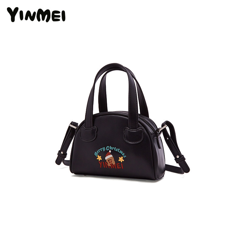 yinmei 2021新款秋冬小高级感斜跨包 音魅女士包袋
