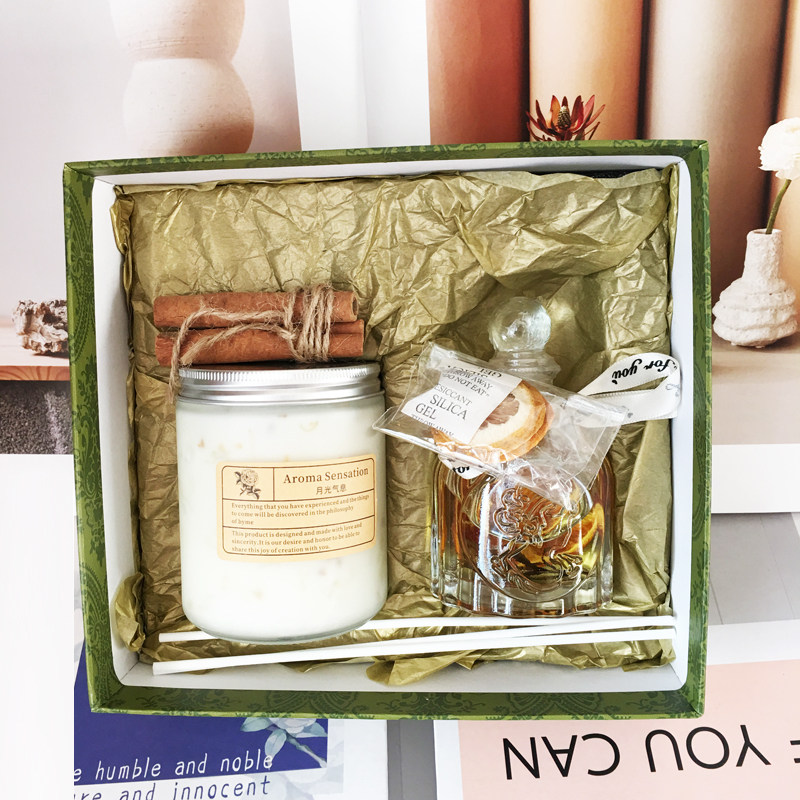 香薰桂花蜡烛礼盒玫瑰檀香香草椰子卧室安神助眠无添加久留香200G,淘宝优惠券,粉丝福利购,淘宝优惠卷