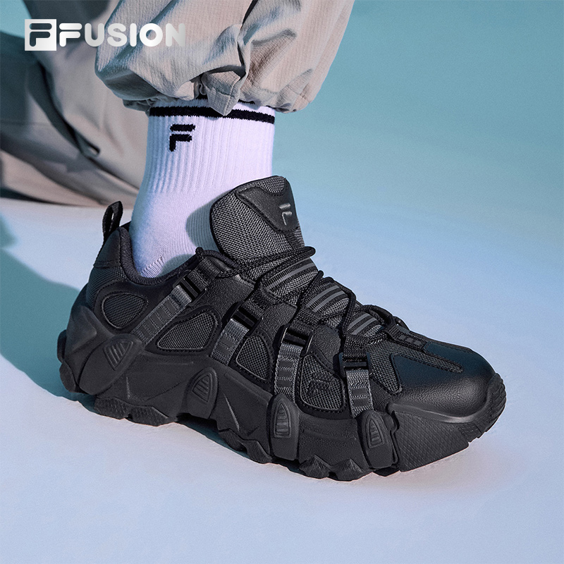 FILA FUSION斐乐男鞋休闲鞋轻量化男鞋徒步越野防滑登山鞋运动鞋 - 图1