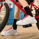 FILAFUSION ເກີບຜ້າໃບຂອງແມ່ຍິງ sneakers ຜູ້ຊາຍ