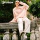 FILAFUSION Fila ຄູ່ sweater knitted
