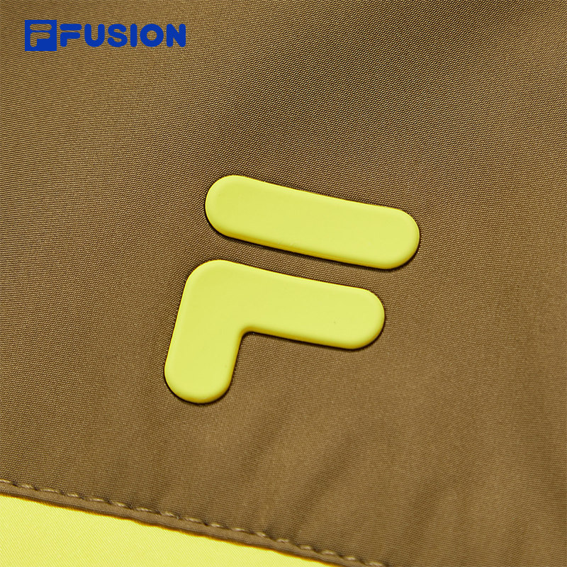 FILA FUSION斐乐潮牌梭织上衣男2025冬新款休闲宽松拼色连帽外套,淘宝优惠券,粉丝福利购,淘宝优惠卷