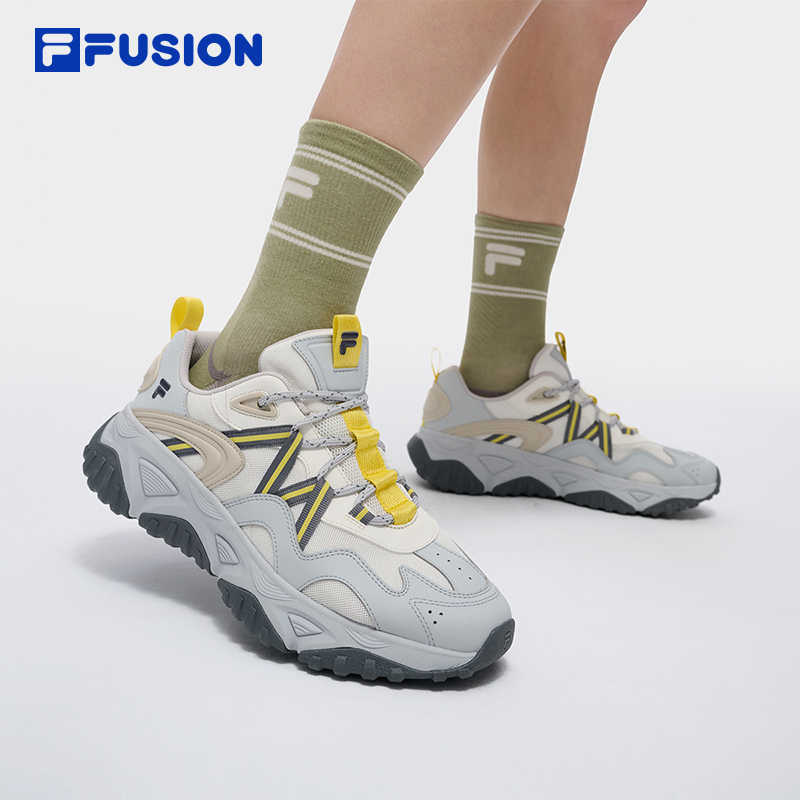 FILA FUSION斐乐潮牌漫游鞋男鞋2025秋季新款运动鞋户外休闲鞋女 - 图3