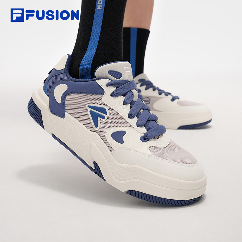 FILA FUSION斐乐潮牌男子板鞋2025夏款轻便网面透气女休闲运动鞋,淘宝优惠券,粉丝福利购,淘宝优惠卷