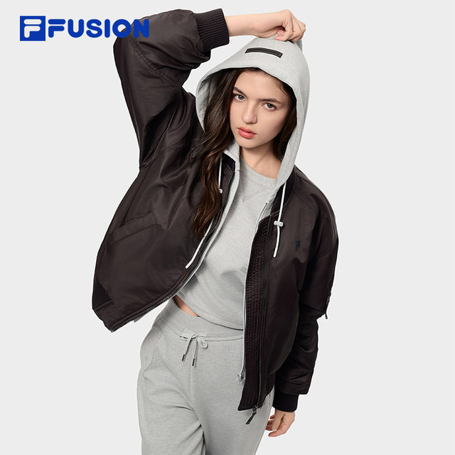 FILAFUSION Fila ເສື້ອຜ້າຝ້າຍຍີ່ຫໍ້ trendy