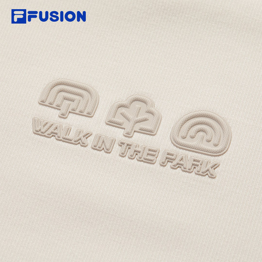 FILA FUSION Fila trendy brand couple pullover sweatshirt 2025 winter new casual knitted long-sleeved top