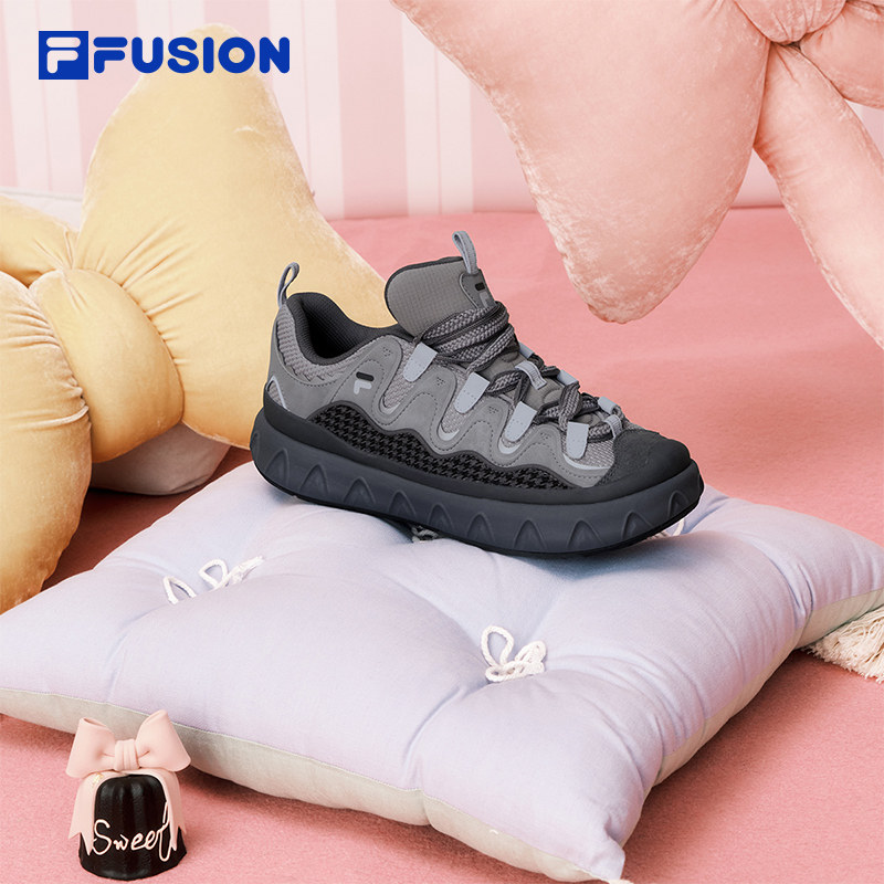 甜筒鞋丨 FILA FUSION斐乐潮牌女鞋26春季厚底休闲鞋运动鞋松糕鞋,淘宝优惠券,粉丝福利购,淘宝优惠卷
