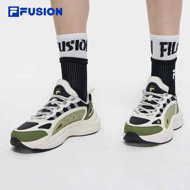 FILA FUSION斐乐潮牌男鞋天迹鞋2024夏季新款复古鞋子透气休闲鞋-图2