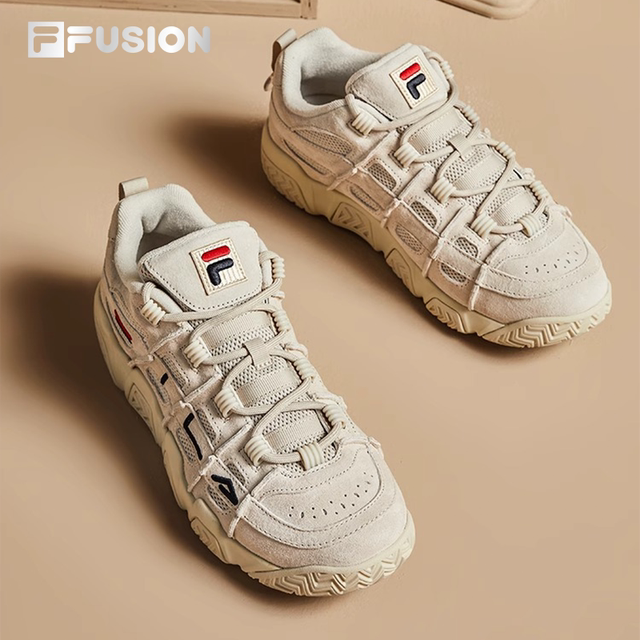 FILA FUSION斐乐女鞋面包鞋秋冬鞋子男款休闲鞋运动鞋复古篮球鞋