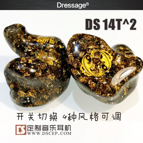 DS 14T^3三次方 左右各14单元定制耳机公私模28动铁 - 图3