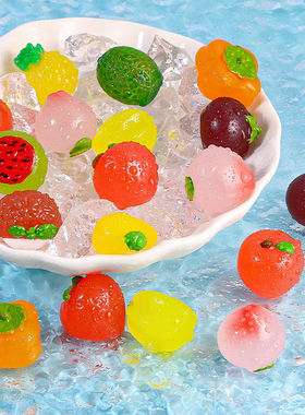 仿真水果微景观摆件树脂装饰品