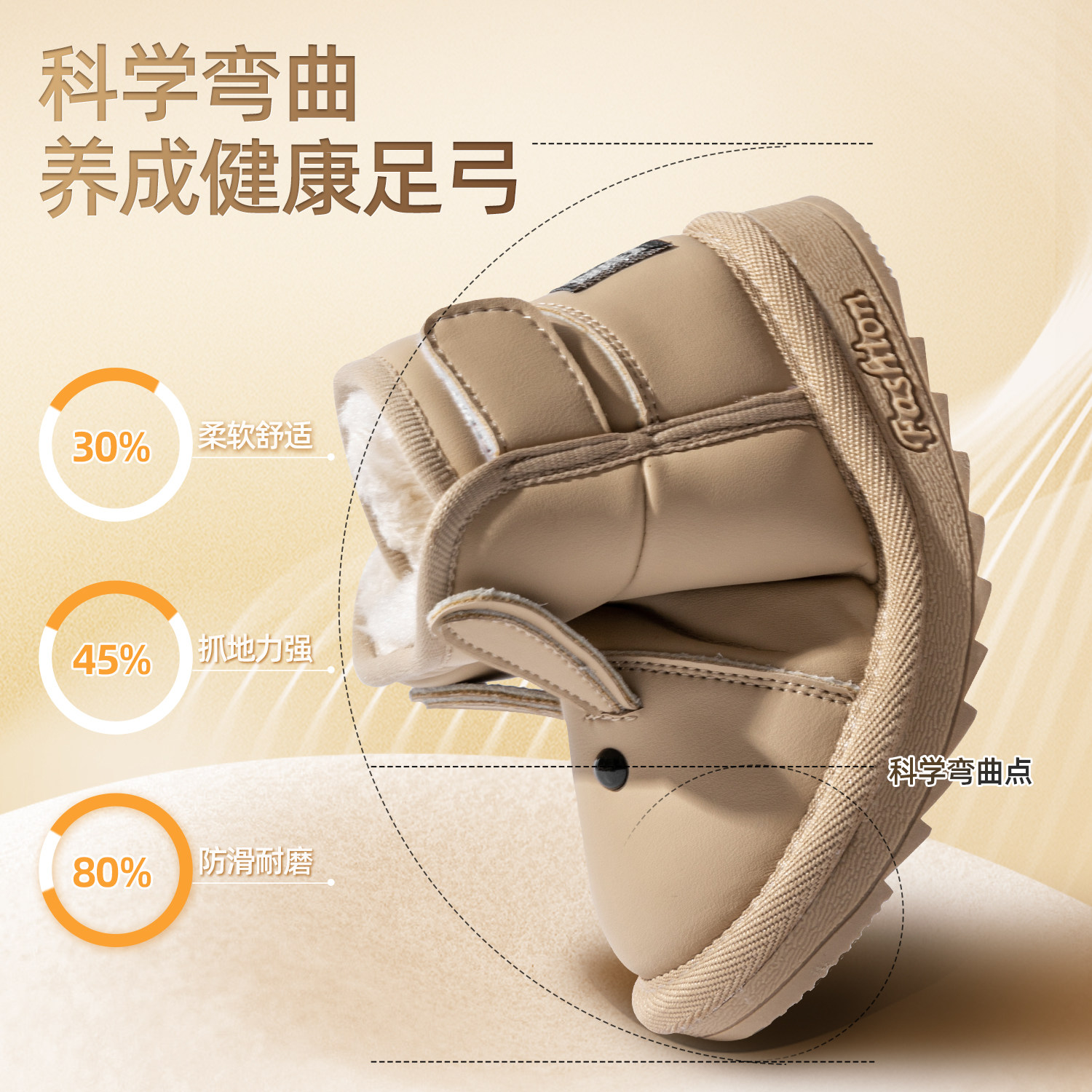 宝宝雪地靴女冬季加绒大棉鞋子小童棉靴防水冬款男宝儿童棉鞋雪靴,淘宝优惠券,粉丝福利购,淘宝优惠卷