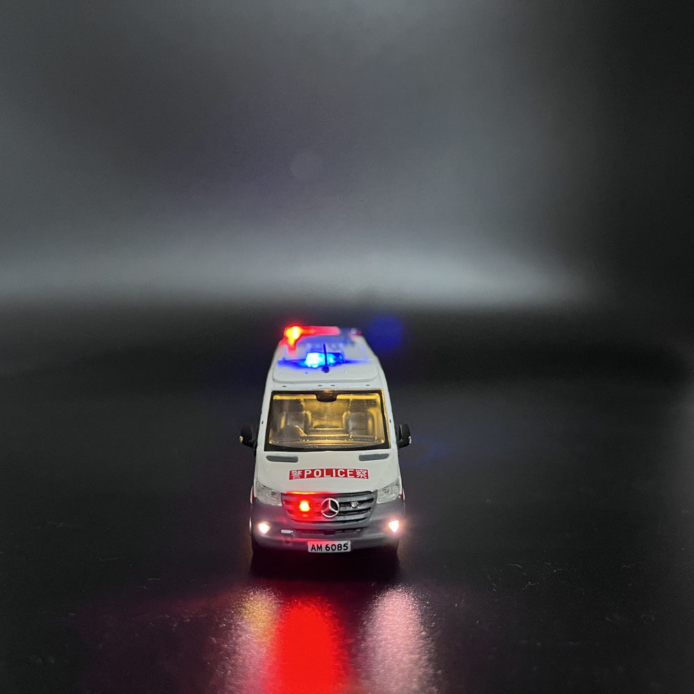 Tiny 微影176#平治警队冲锋车（AM6085)改装加29灯 可充电 锂电池,淘宝优惠券,粉丝福利购,淘宝优惠卷