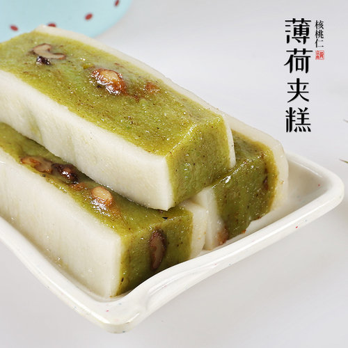 黄富兴糕团特产美食苏式糯米糕赤豆糕猪油糕桂花糕薄荷糕传统特色 - 图2