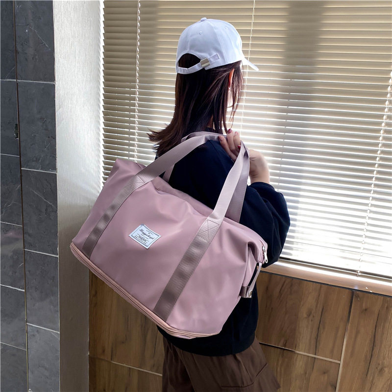 网红旅行包女短途手提学生行李袋子 苏雪旅行袋