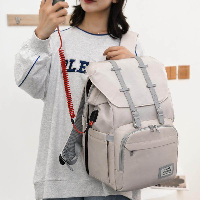 新款手提双肩母婴包外出大容量背包 素盏妈咪包/袋