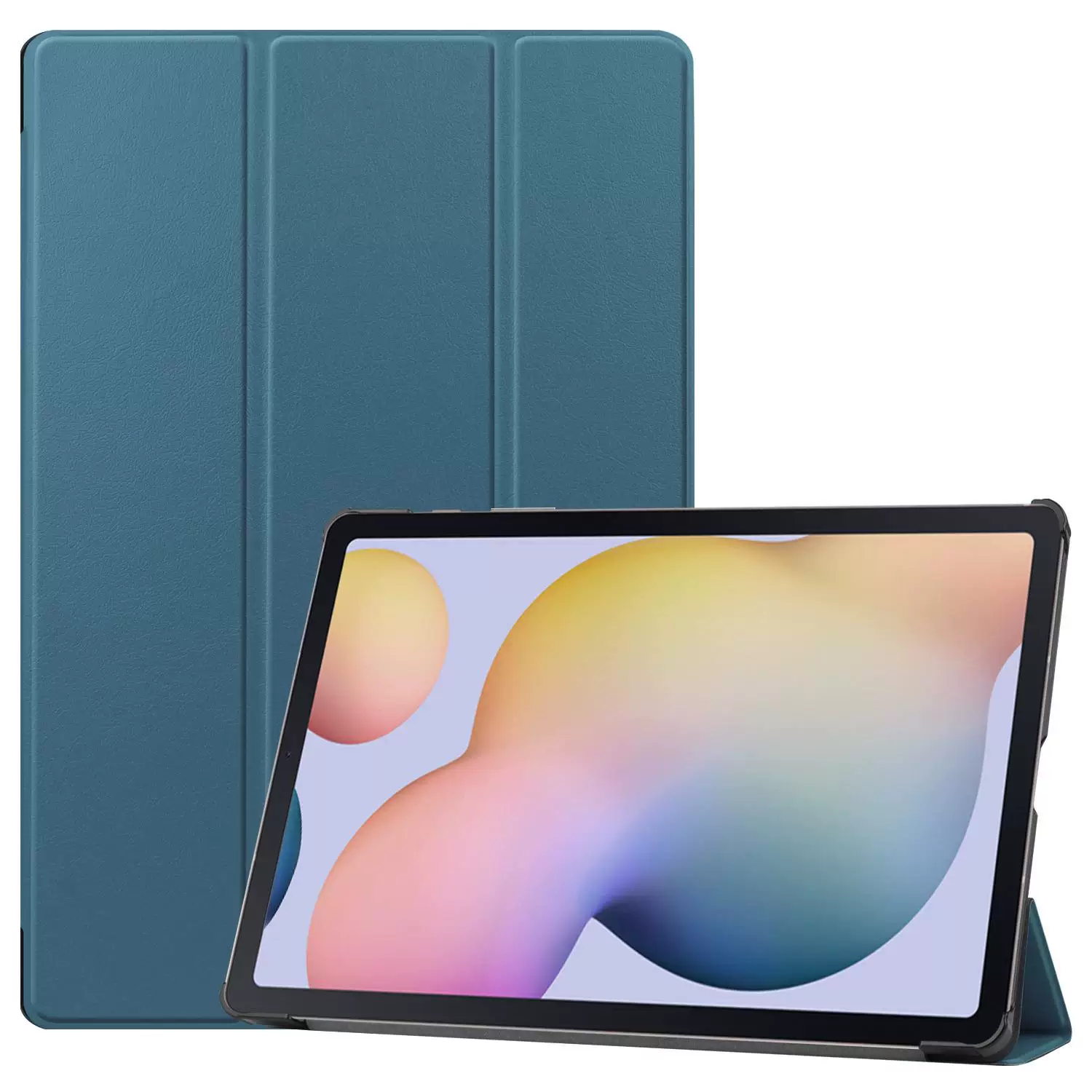 Подходящий защитный чехол для Samsung Galaxy Tab A7 Lite плоский, всесторонний трехслойный корпус S7 PLUS умный все включено S6